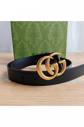 Комбинированный ремень GG Monogram (ширина 3см, длина 80 / 85 см)