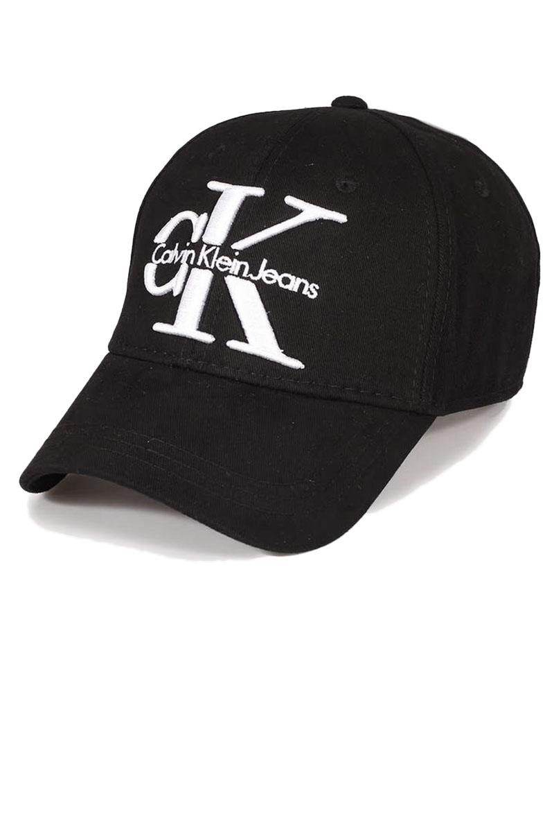 Calvin Klein Чёрная брендовая бейсболка