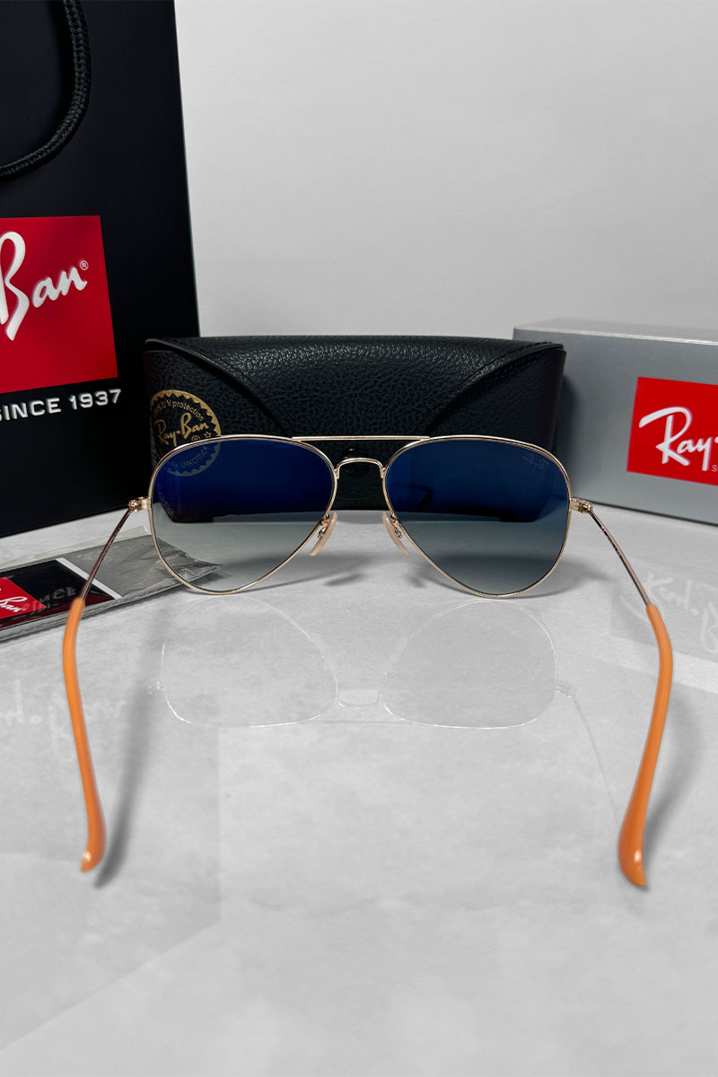 Ray-Ban Солнцезащитные очки Aviator Large Metal - Blue 