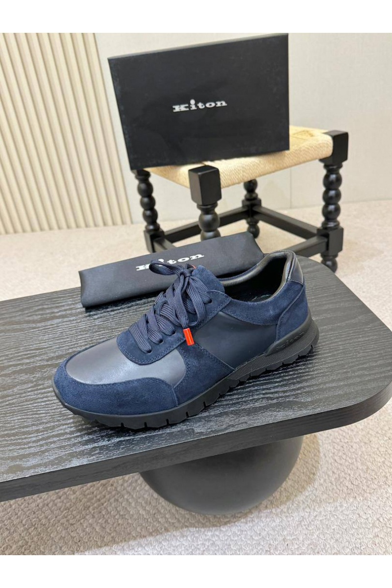 Kiton Мужские комбинированные кроссовки 