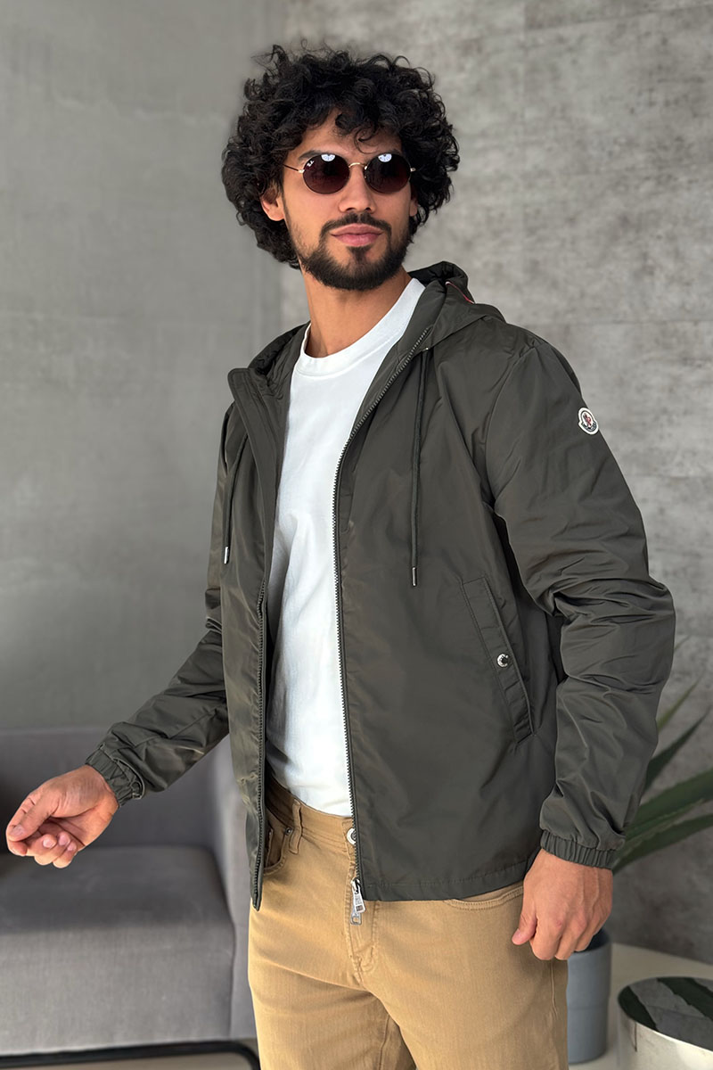 Moncler Куртка цвета хаки Grimpeurs 