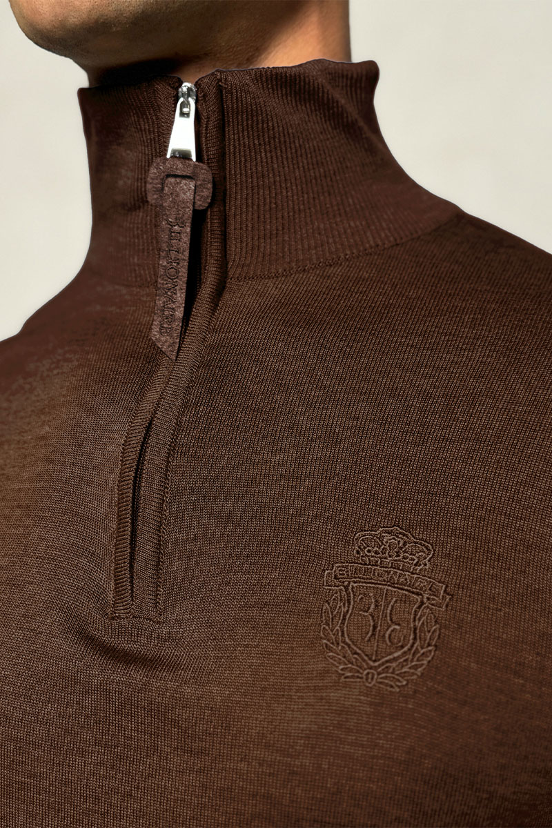 Billionaire Мужская кофта zip-up - Brown 