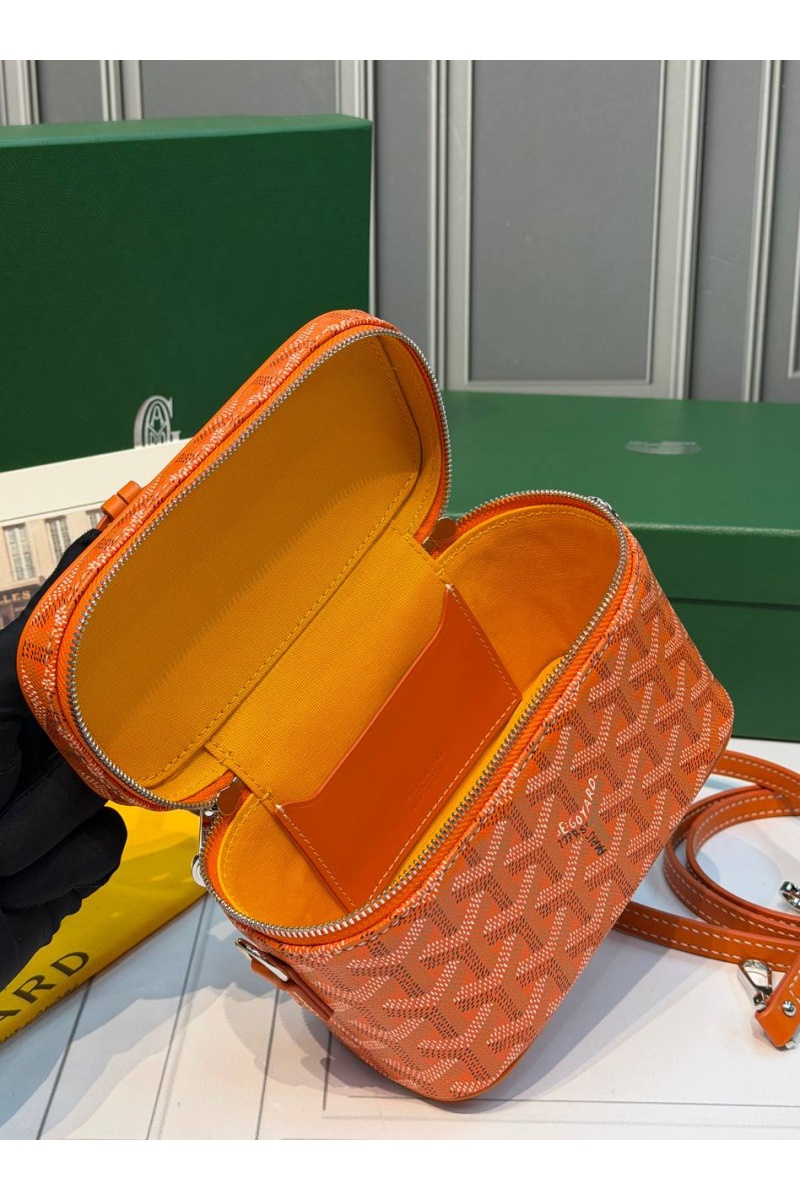 Designer Clothing Кожаная сумка Goyard Muse Mini Vanity ​premium 16,5x10,5x8 см
