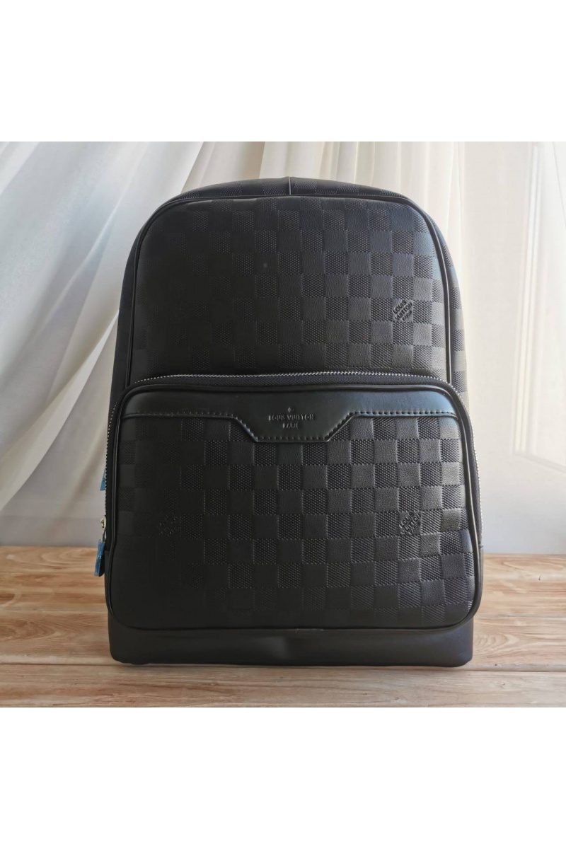 Lоuis Vuittоn Кожаный рюкзак Damier Infini 40x30x13 см