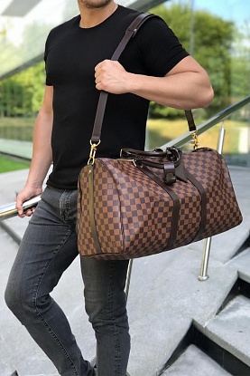 Дорожная сумка Keepall Damier 55x30 см