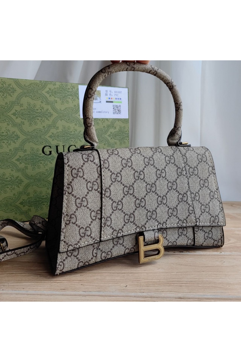 Balenciaga Сумка Hourglass Hacker Aria Supreme 23x13 см