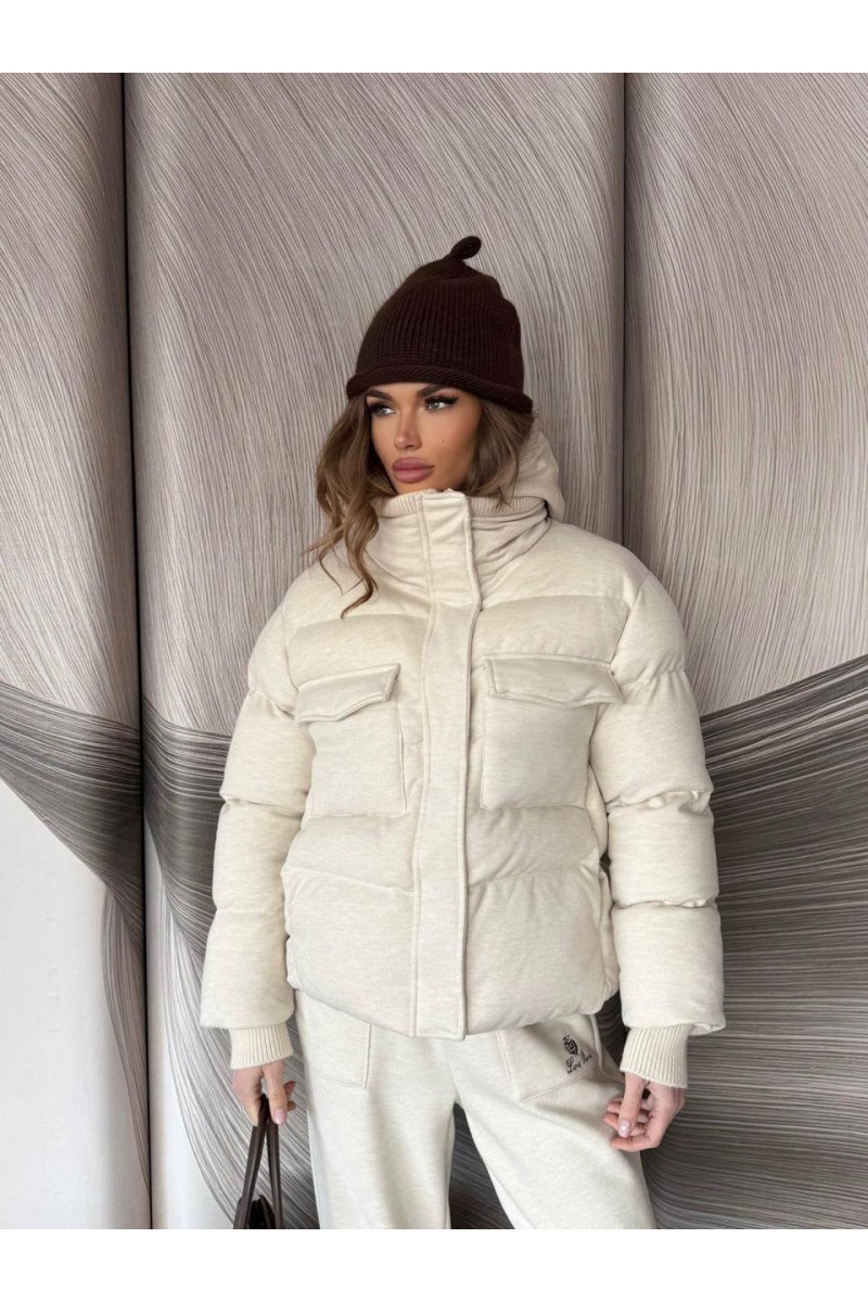 Loro Piana Женский костюм тройка на флисе premium - Beige