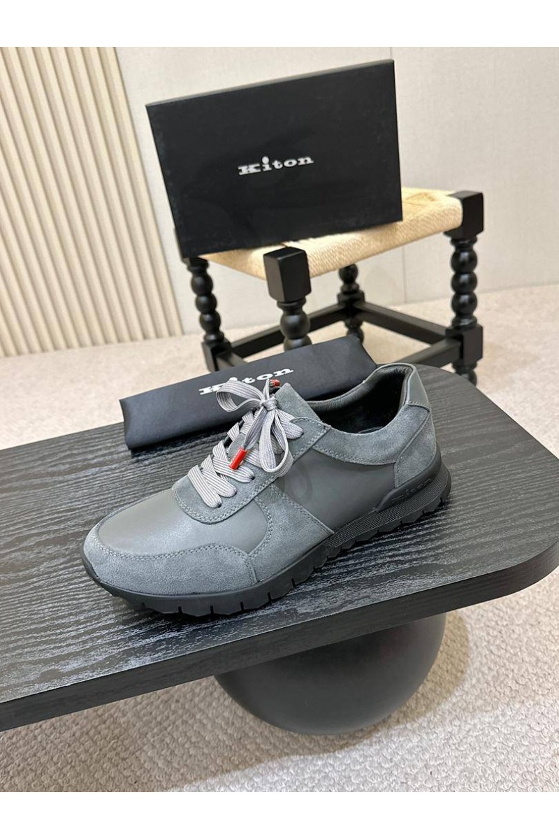 Kiton Мужские комбинированные кроссовки 