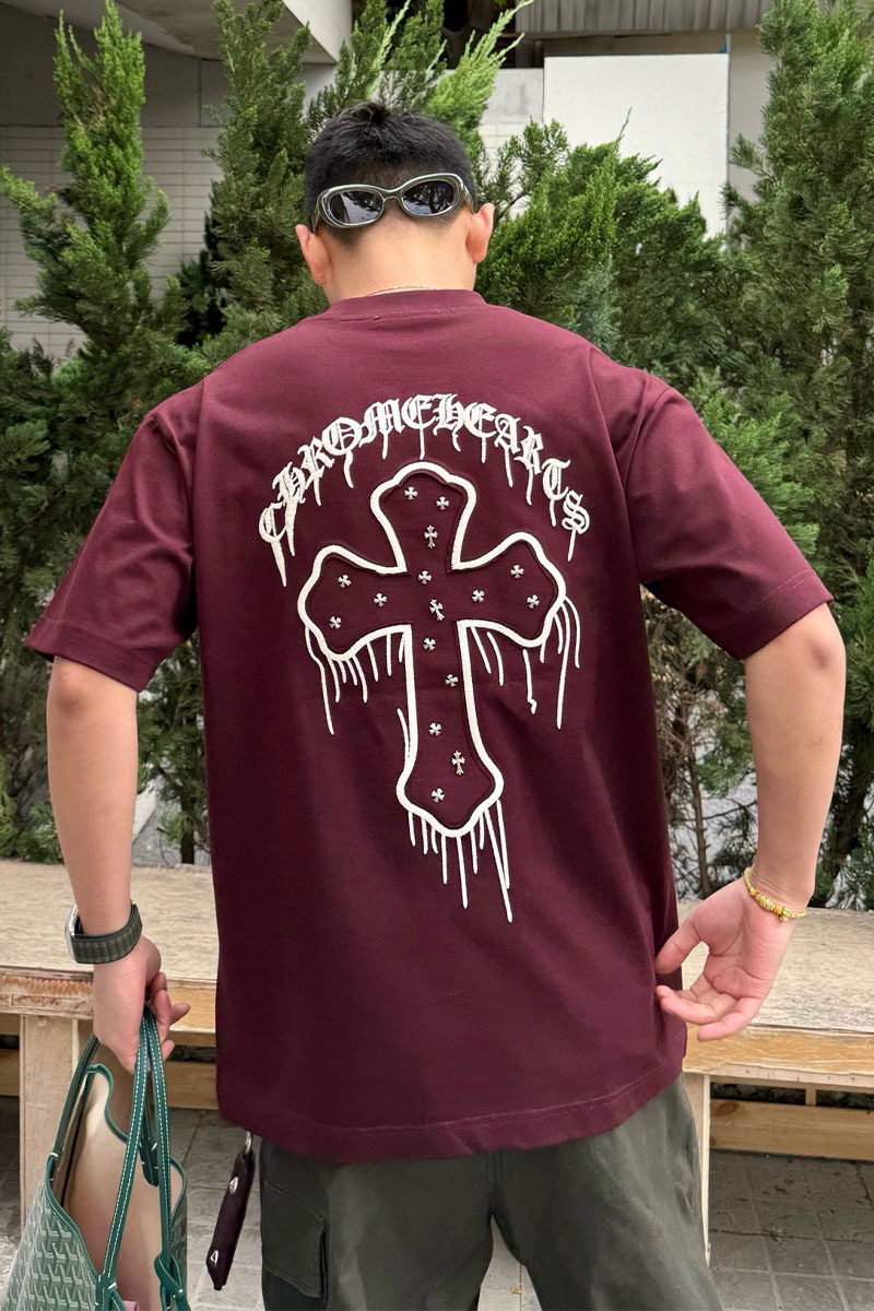 Chrome Hearts Оверсайз футболка Premium