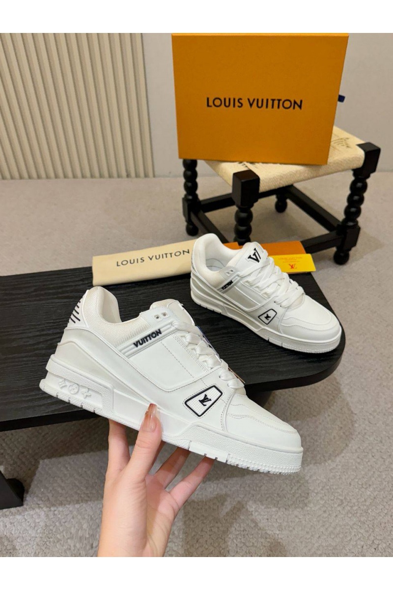 Lоuis Vuittоn Мужские кроссовки Trainer - White
