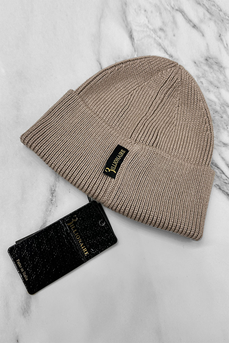 Billionaire Шапка logo-embroidered - Beige