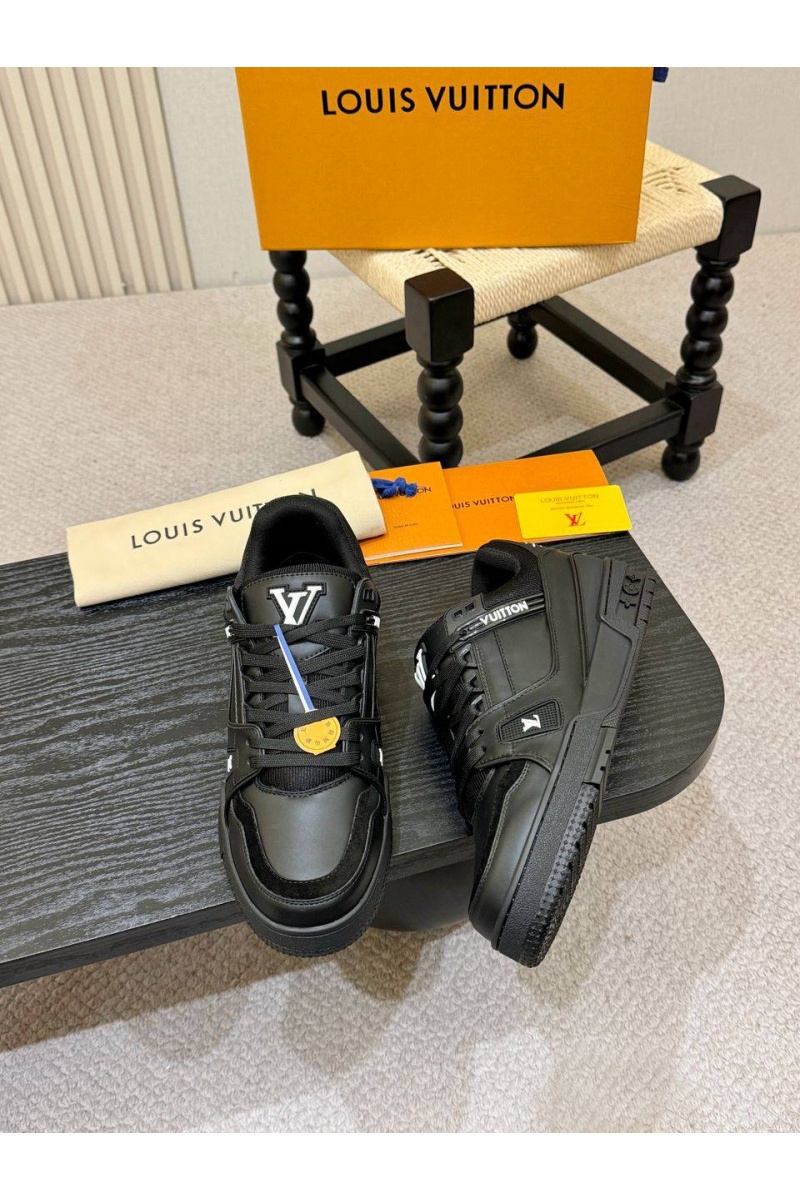 Lоuis Vuittоn Мужские кроссовки Trainer - Black