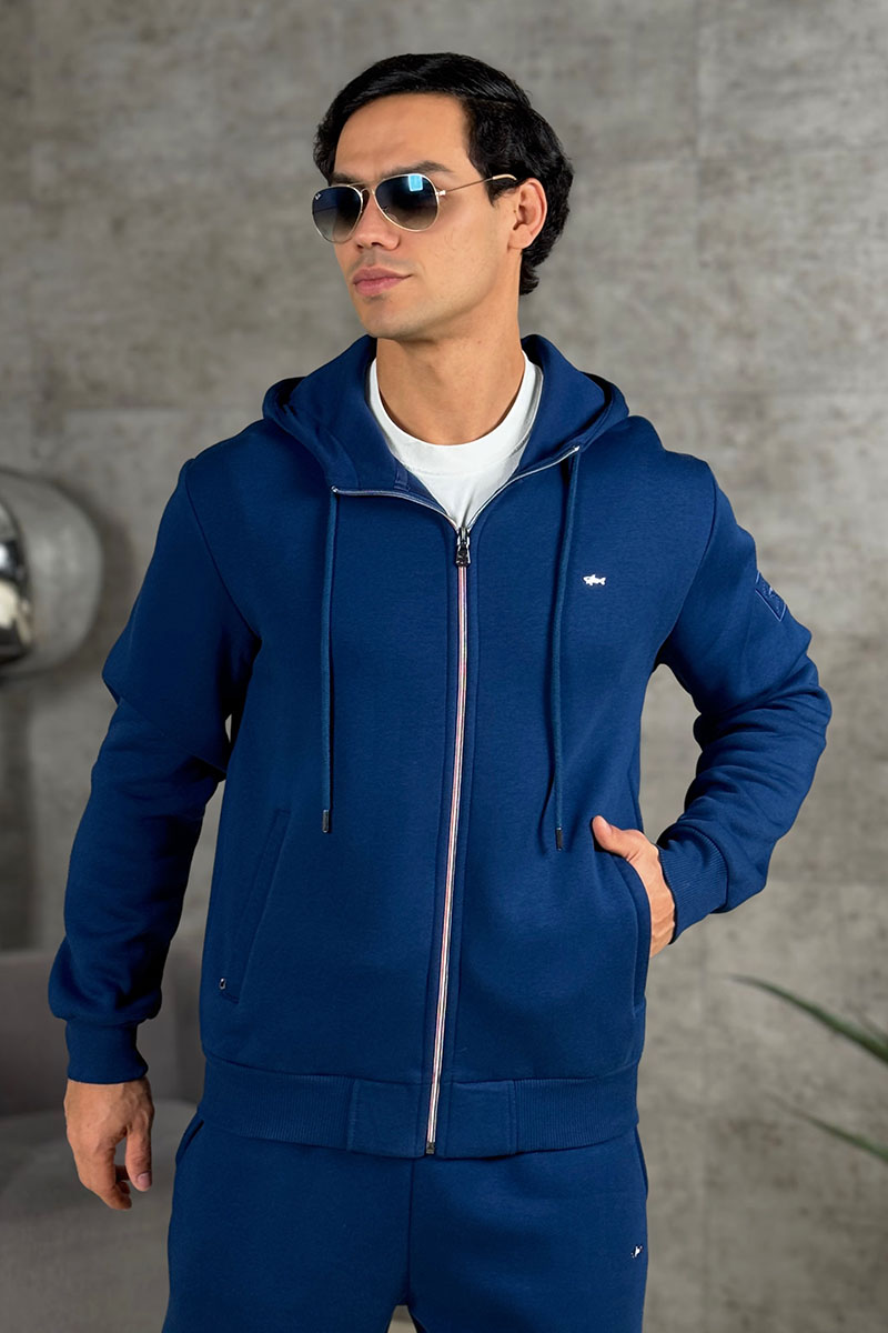 Paul & Shark Утеплённый костюм на флисе синего цвета