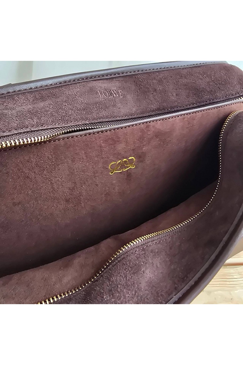 Loewe Замшевая сумка Amazona 34x24 см