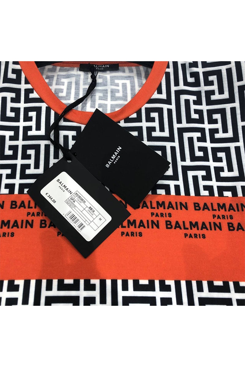 Balmain Мужская футболка monogram-print
