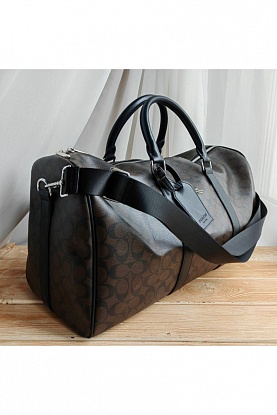 Кожаная дорожная сумка monogram 50x28 см