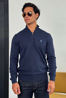 Мужская кофта pony-embroidered - Navy