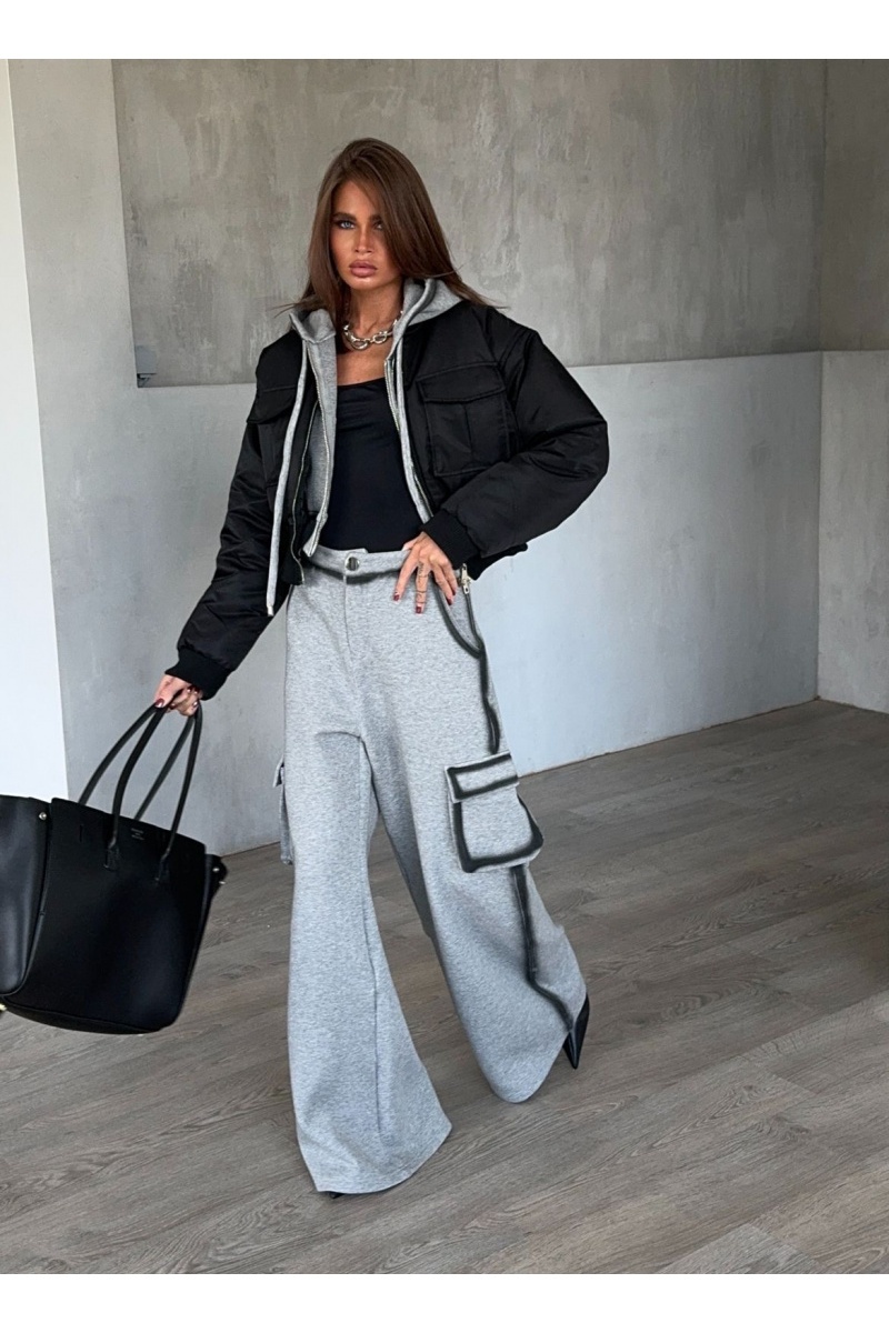 Max Mara Женский бомбер Max Mara чёрного цвета