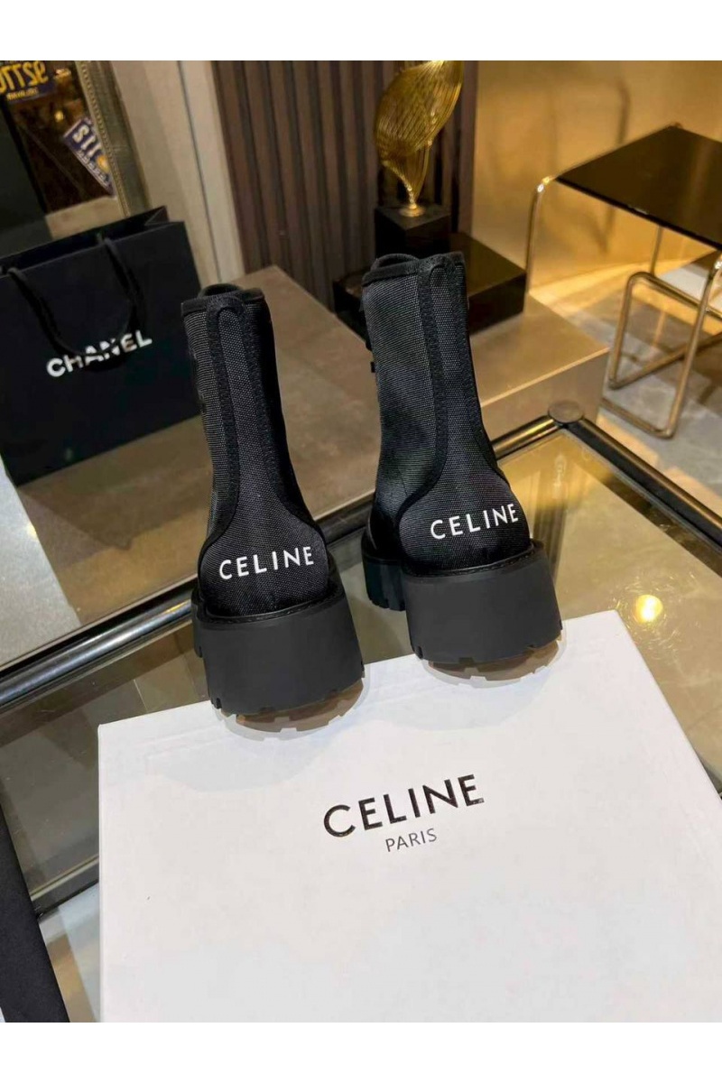 Celine Женские ботинки premium - Black