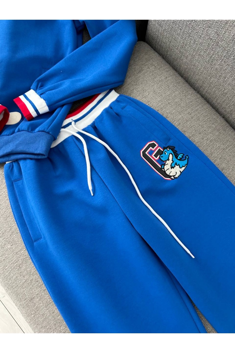 Gucci Женский спортивный костюм синего цвета