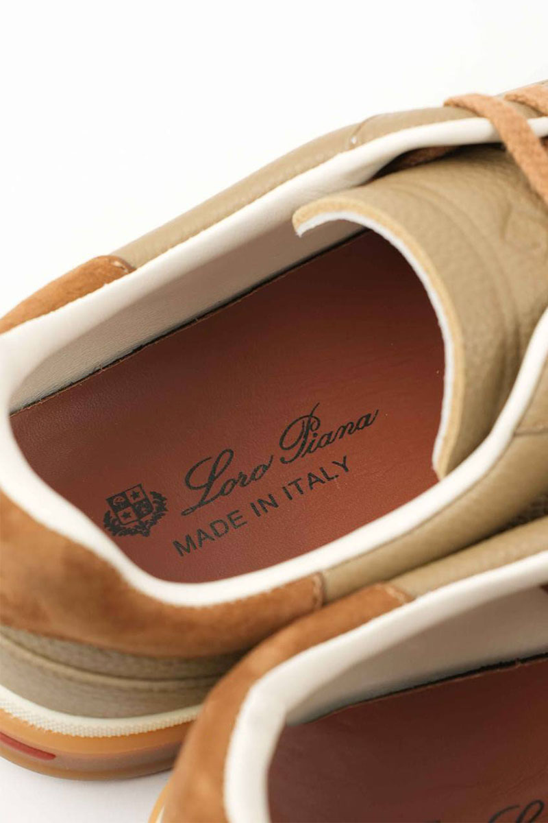 Loro Piana Мужские кроссовки Tennis Walk - Beige