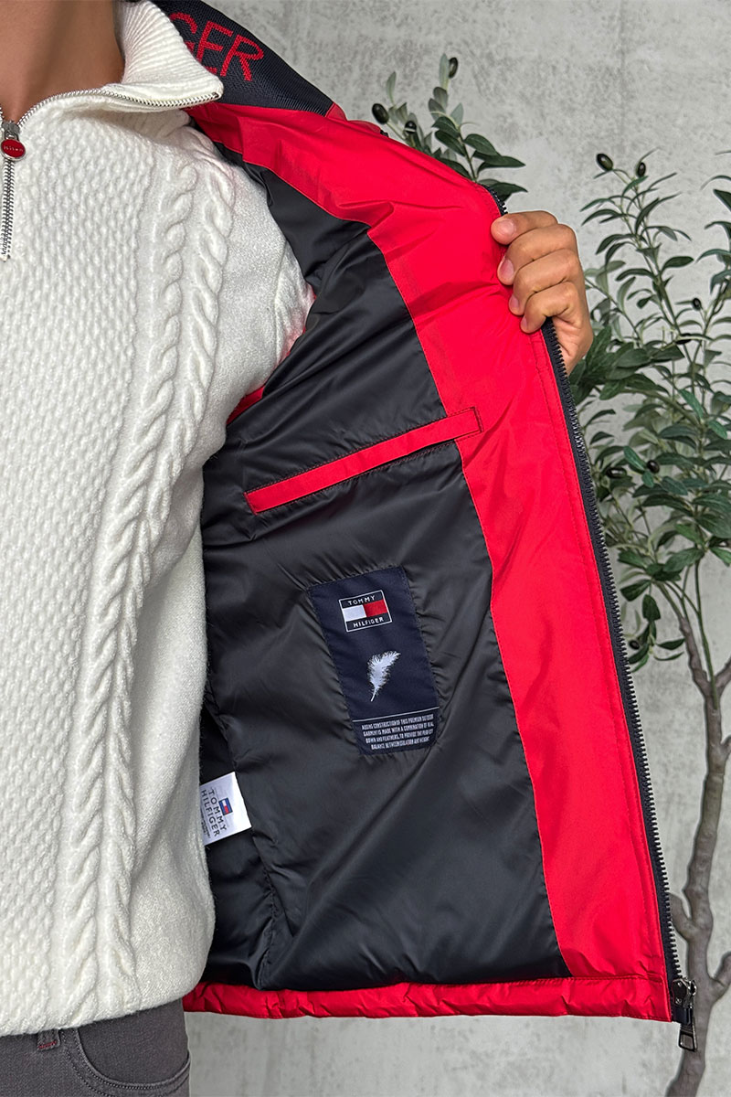 Tommy Hilfiger Мужской красный жилет 