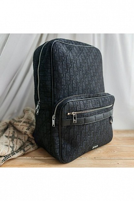 Рюкзак Oblique Jacquard 39x30 см - Black