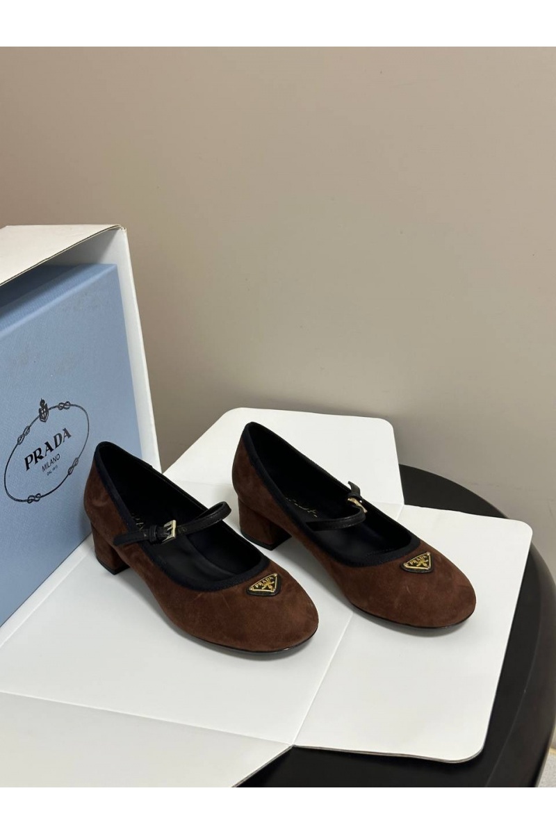 Prada Женские замшевые туфли premium