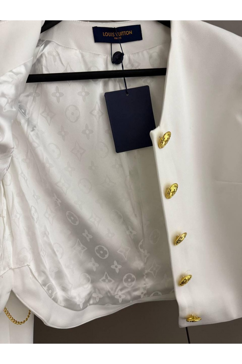Lоuis Vuittоn Женский укороченный пиджак premium - White