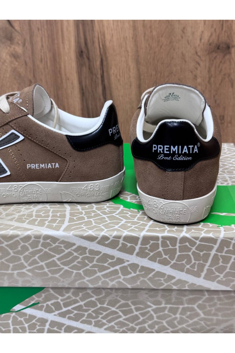 Premiata Женские замшевые кроссовки Sista WI