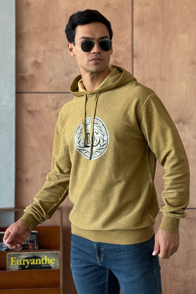 Dоlсе & Gаbbаnа Мужское худи logo-print - Brown 