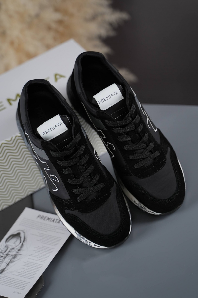 Premiata Мужские кроссовки Mick - Black