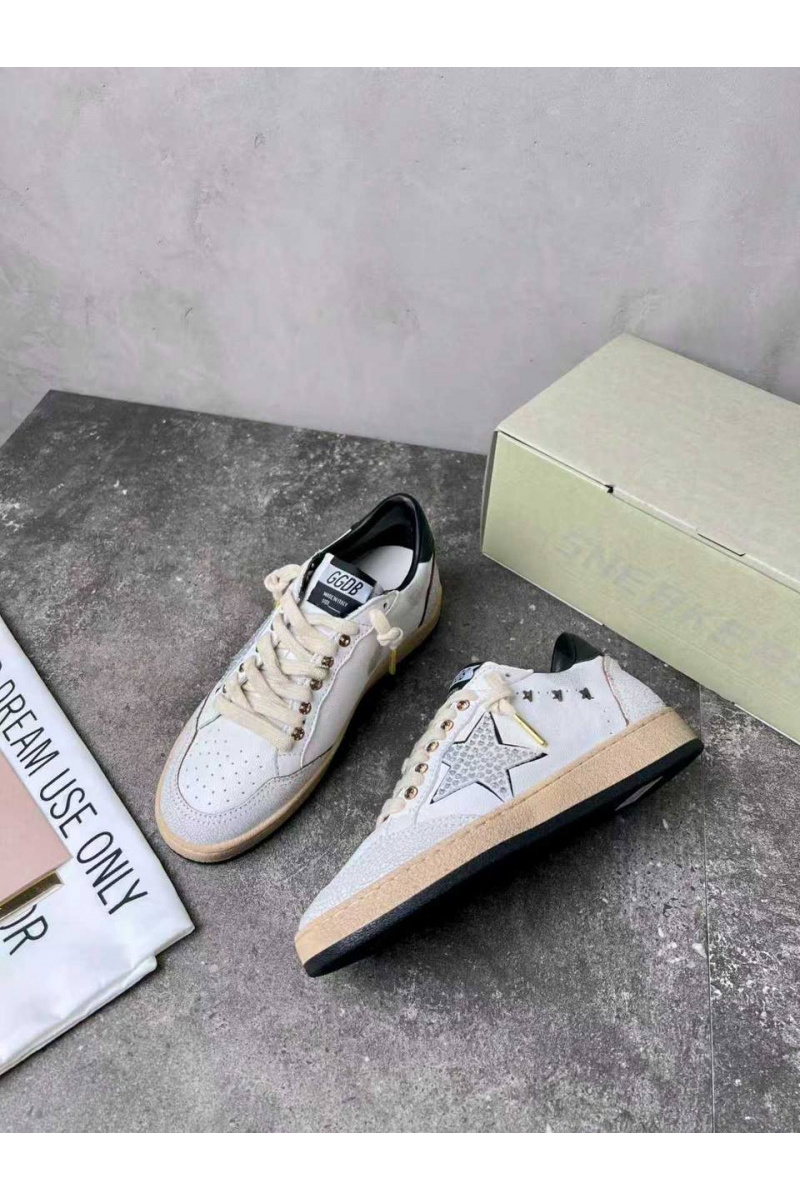 Designer Clothing Женские кожаные кроссовки Golden Goose Ball Star premium