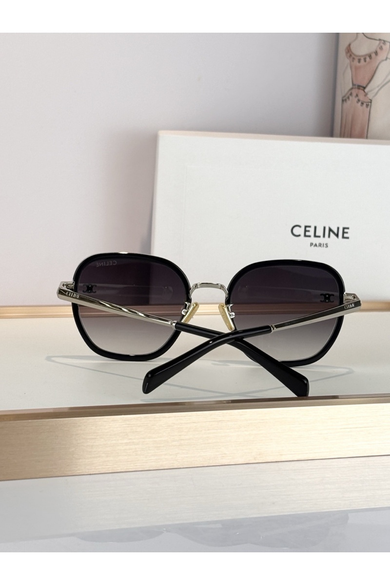 Celine Солнцезащитные очки Metal Triomphe