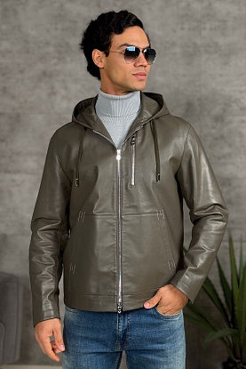 Мужская кожаная куртка premium