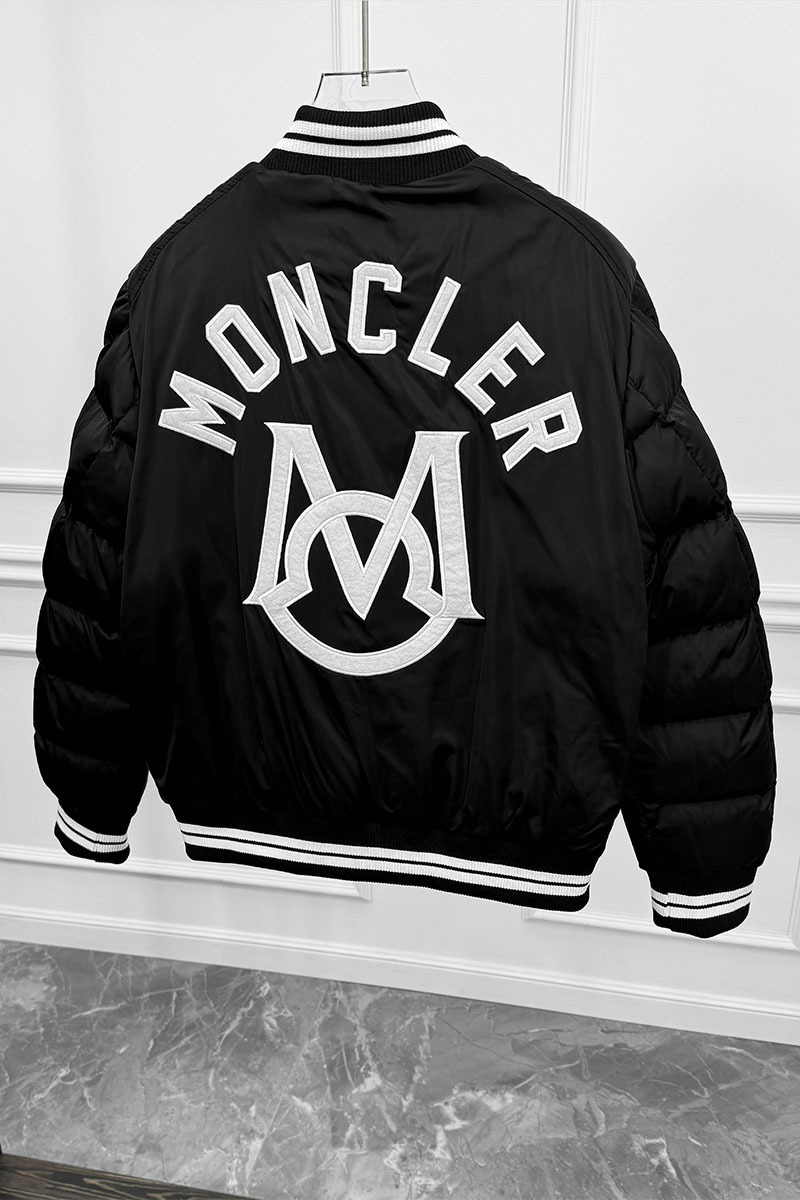 Moncler Утеплённый бомбер Dives - Black