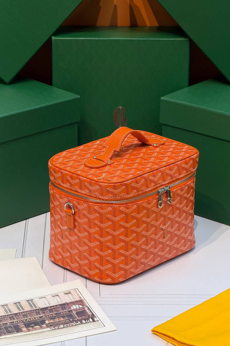 Designer Clothing Кожаная сумка Goyard Muse Vanity Case ​premium 20x16x14 см