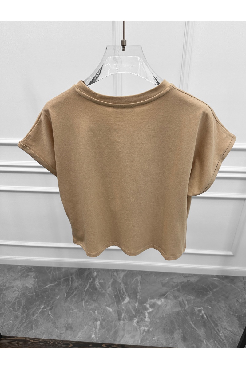 Balmain Женская футболка Paris - Beige
