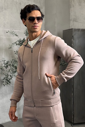 Утеплённая кофта на флисе 