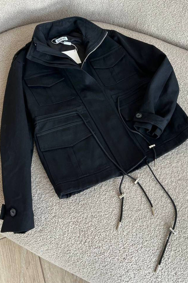 Loewe Женская чёрная куртка 