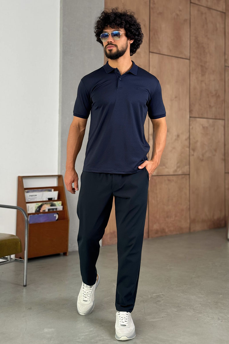 Prada Мужские тёмно-синие штаны 