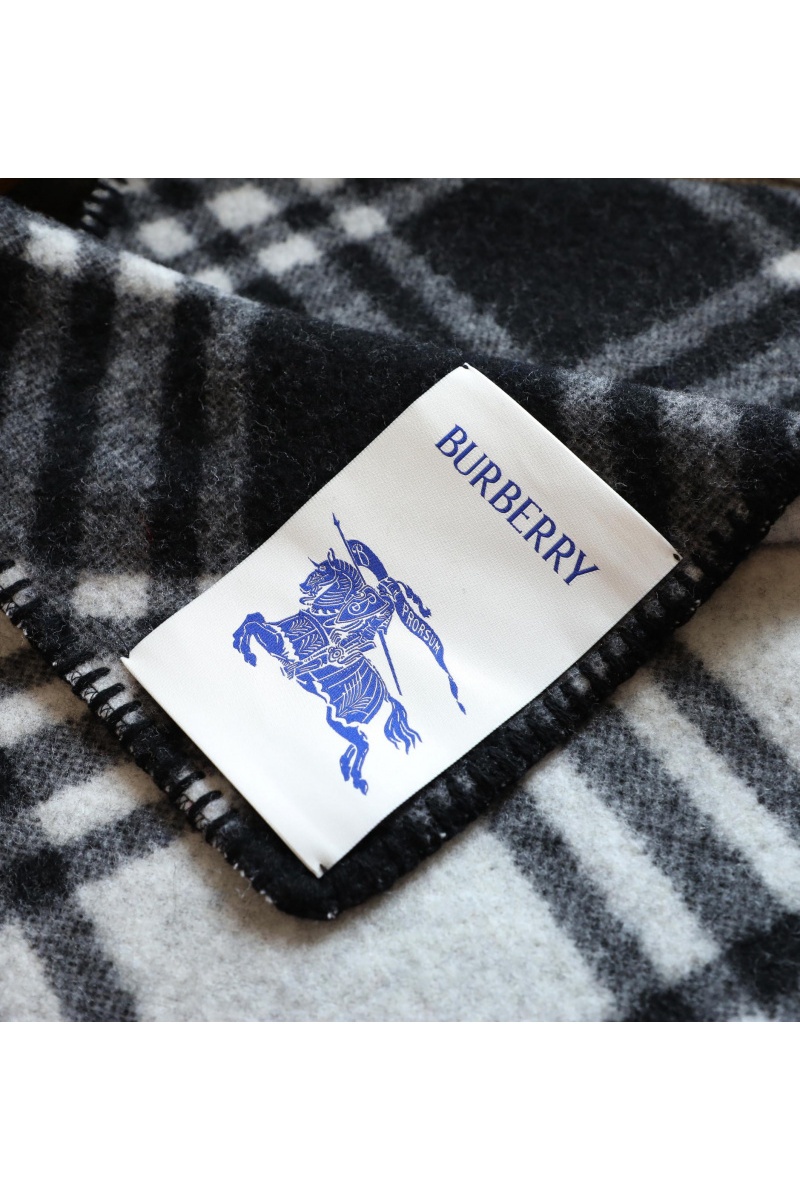 Burberry Шарф Check premium 182x30 см - Black