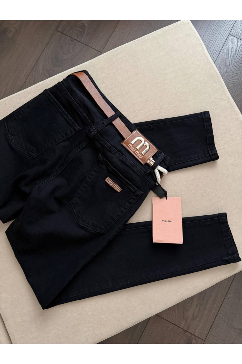 MIU MIU Женские джинсы Premium - Black