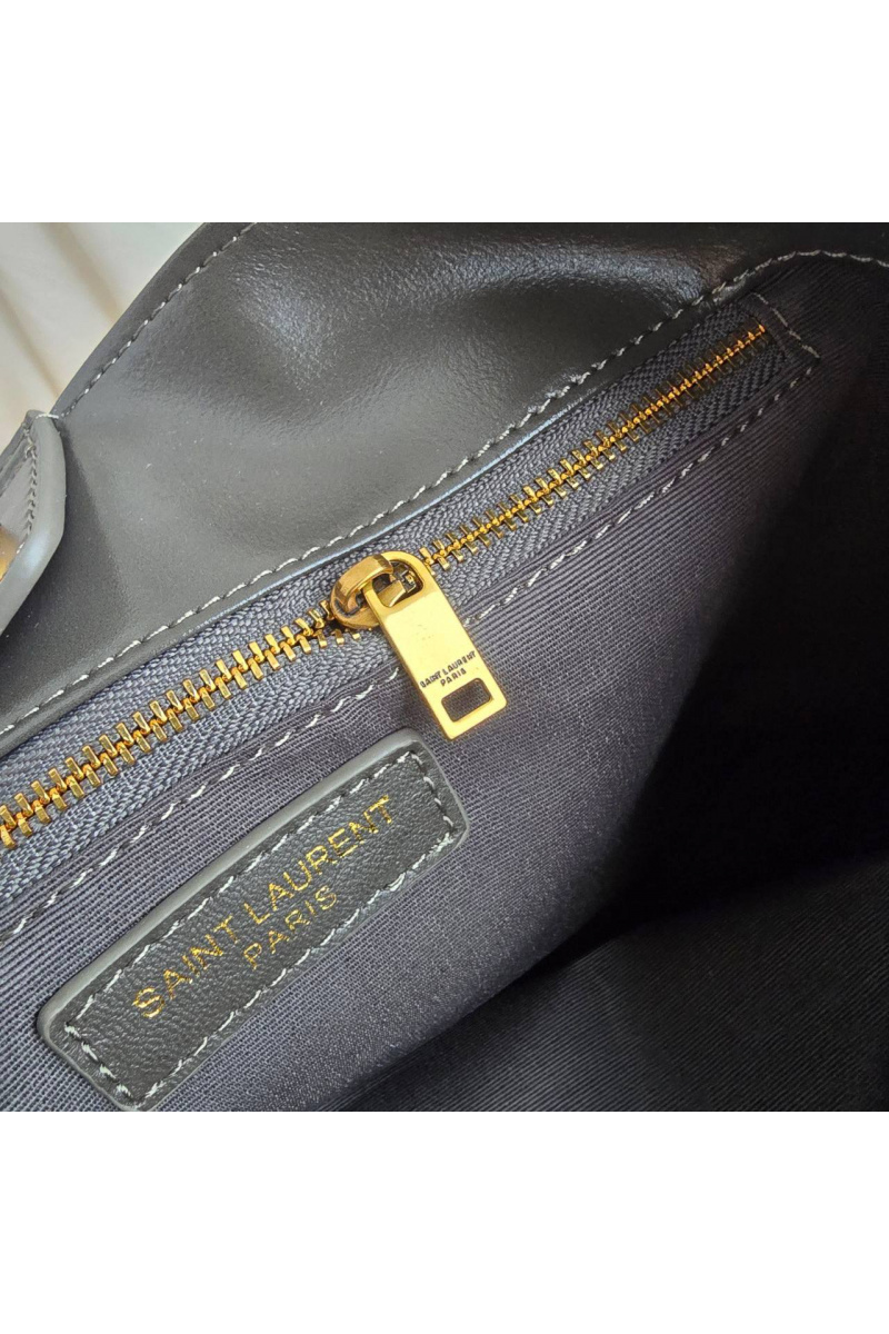 Yves Saint Laurent Замшевая сумка 39x23 см