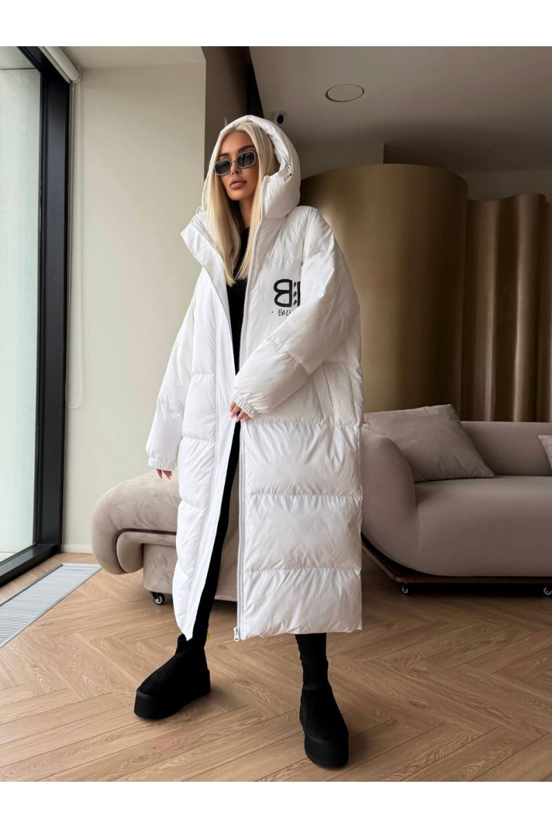 Balenciaga Женская пуховая куртка Premium - White