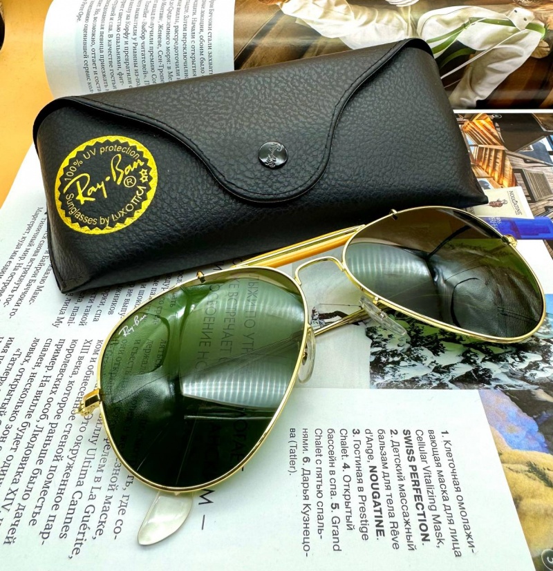 Ray-Ban Солнцезащитные очки Outdorsman - Green / Gold