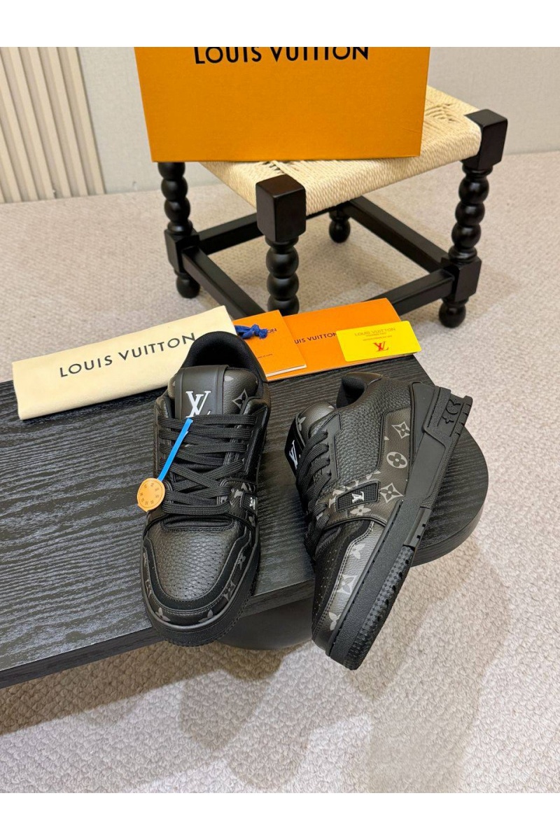 Lоuis Vuittоn Мужские кроссовки Trainer - Black