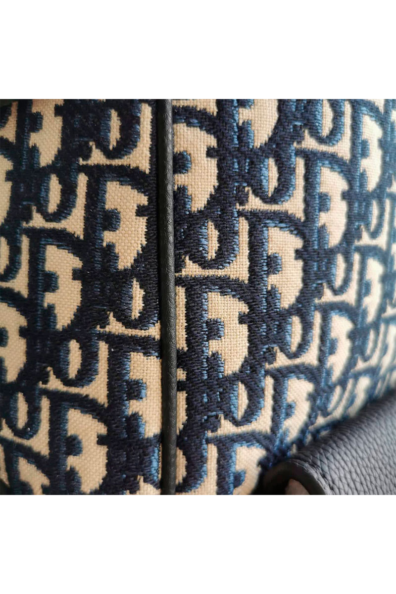 Dior Рюкзак Oblique Jacquard Saddle 40x28 см (2 расцветки)