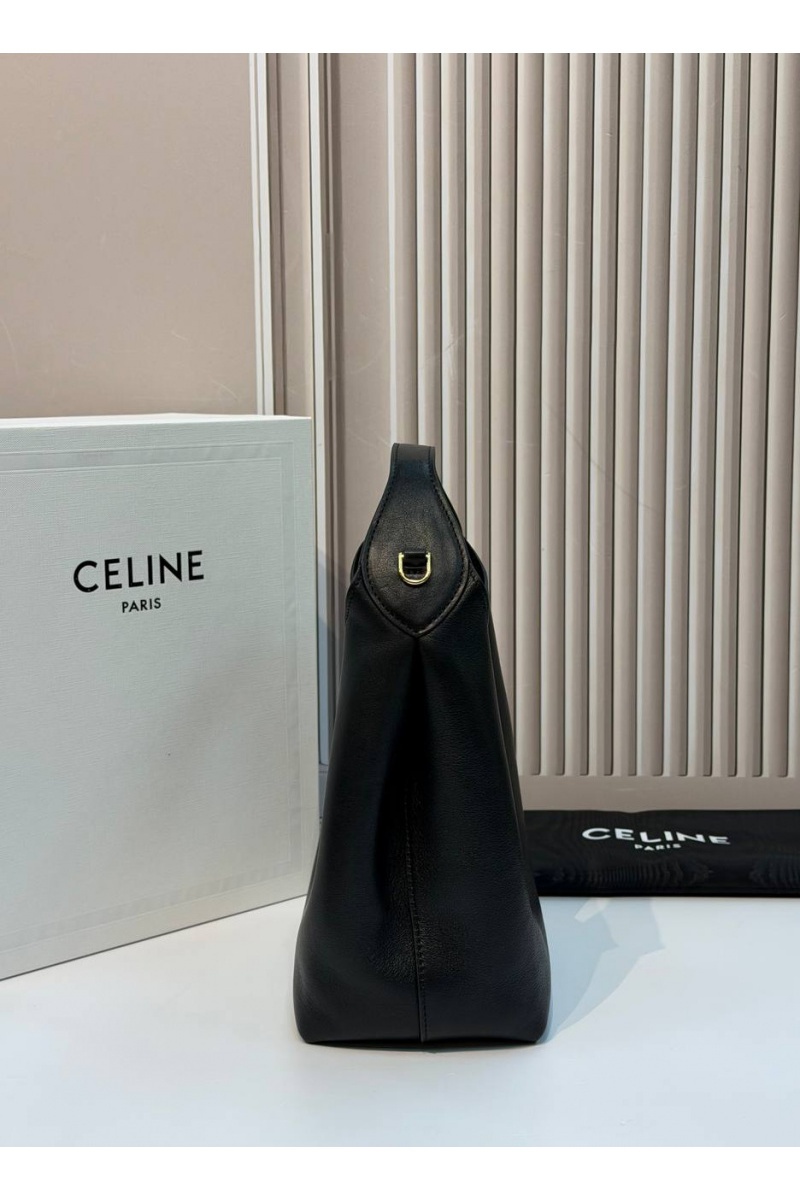 Celine Кожаная сумка Small Hobo premium 18x31x6 см