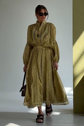 Женский костюм Zimmermann жёлтого цвета